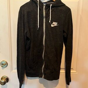 Nike Black Zip-Up Hoodie